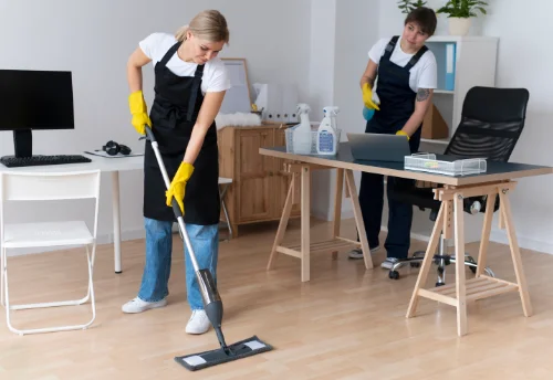 Nettoyage de bureau professionnel à Branoux-les-Taillades